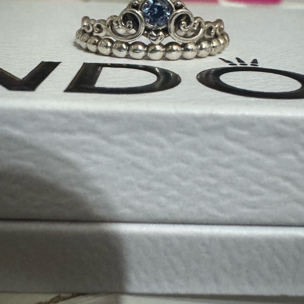 Pandora Disney cinderella Tiara Ring